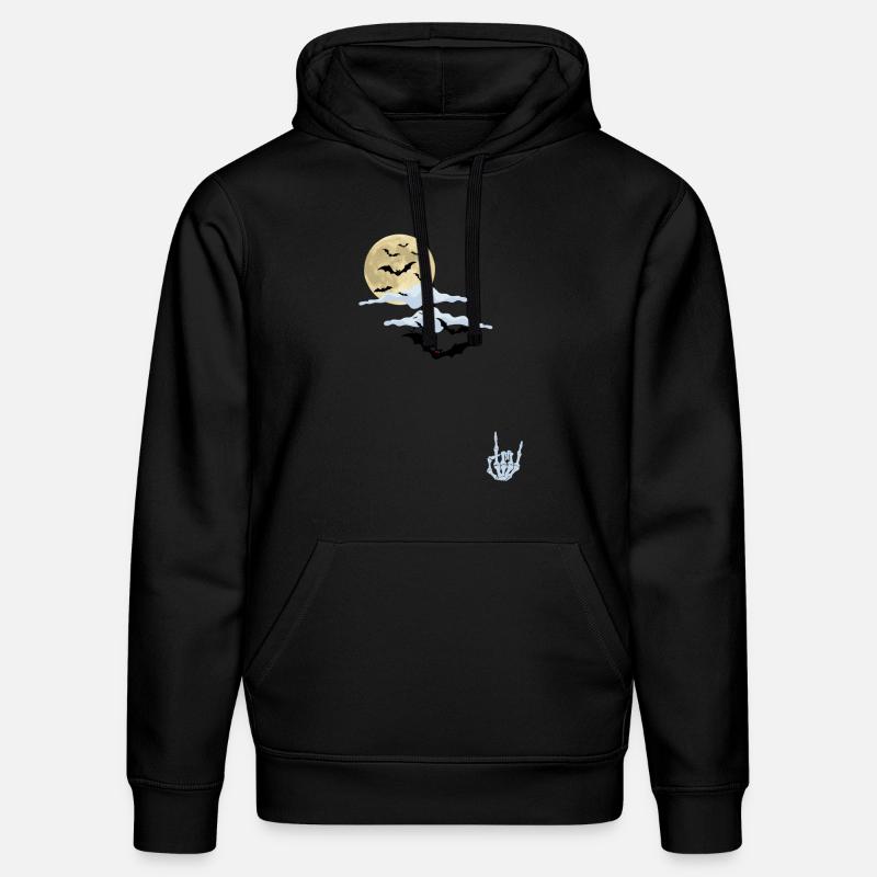 Roches d’Halloween - Sweat à capuche bio DRUMMER Stanley/Stella Unisexe - noir