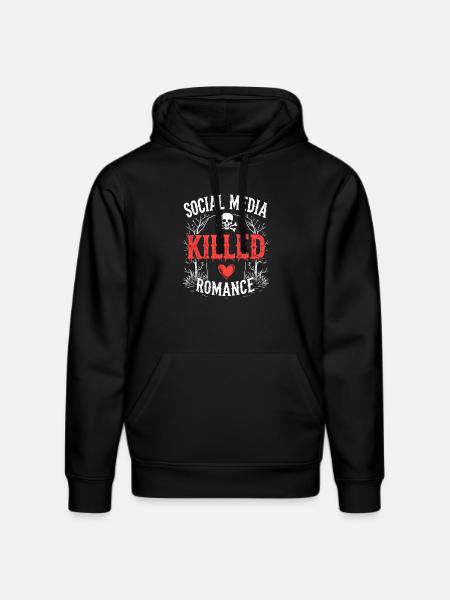 Relationship Drama - Social Media - Stanley/Stella DRUMMER Unisex Organic Hoodie - black