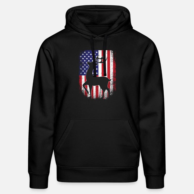 Chasse au chasseur - Sweat à capuche bio DRUMMER Stanley/Stella Unisexe - noir