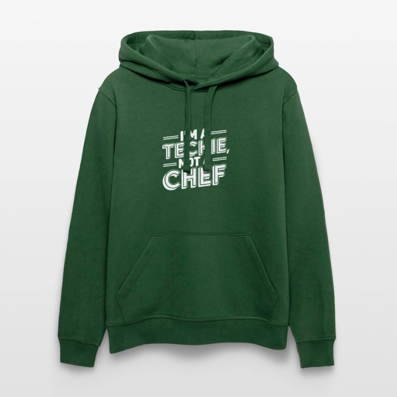 Techie Not a Chef Technician IT Programmer Stanley/Stella DRUMMER Unisex Organic Hoodie
