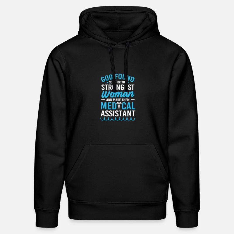Médecin MFA - Sweat à capuche bio DRUMMER Stanley/Stella Unisexe - noir