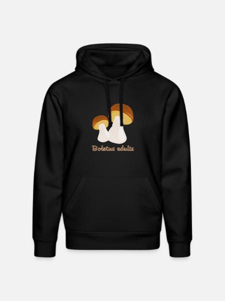 Autumn Mushrooms - Stanley/Stella DRUMMER Unisex Organic Hoodie - black