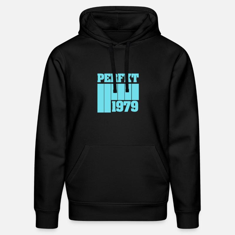 1979 - Sweat à capuche bio DRUMMER Stanley/Stella Unisexe - noir