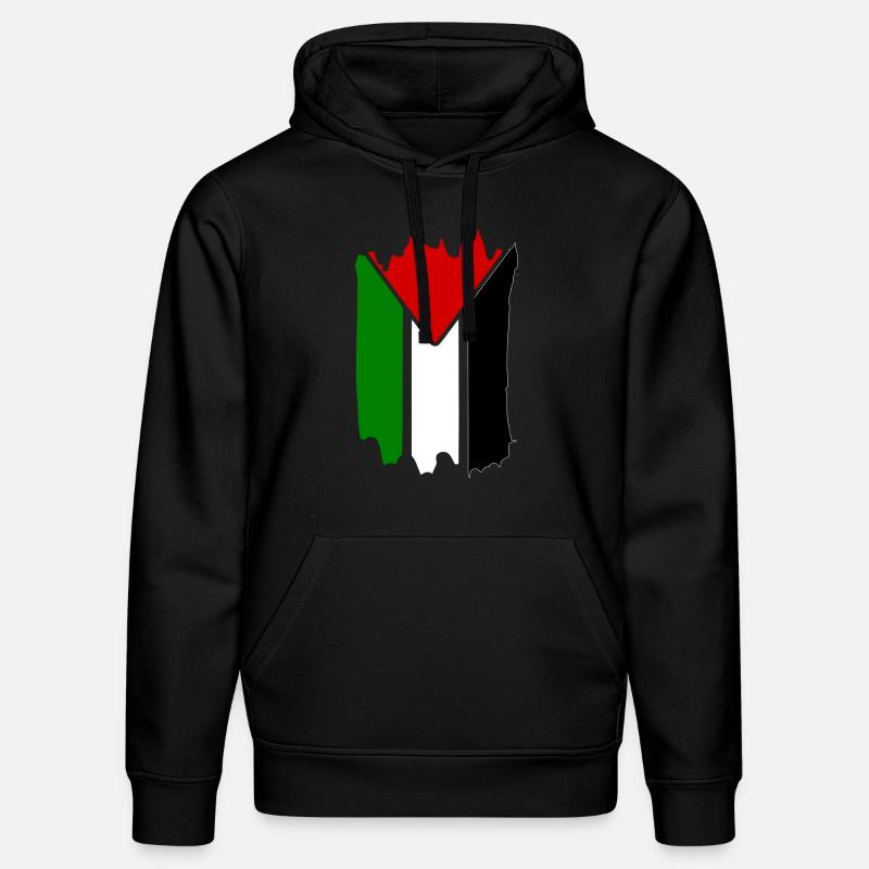 Palestine - Sweat à capuche bio DRUMMER Stanley/Stella Unisexe - noir