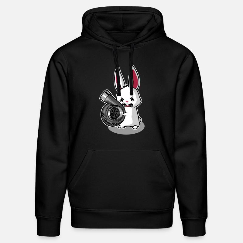 Malt à piston - Sweat à capuche bio DRUMMER Stanley/Stella Unisexe - noir