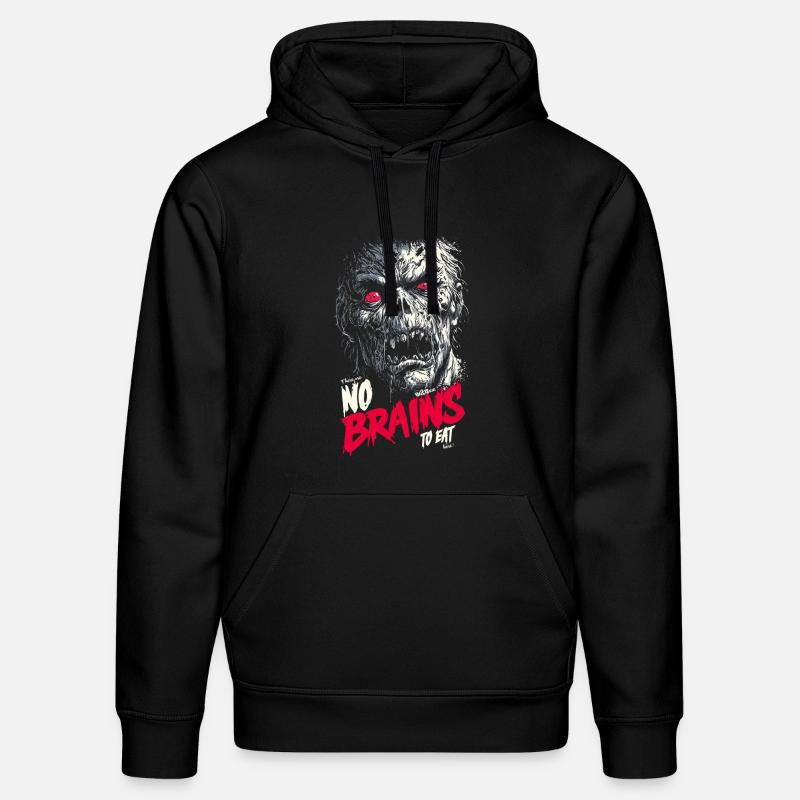 Il n’y a pas de cerveau - Sweat à capuche bio DRUMMER Stanley/Stella Unisexe - noir