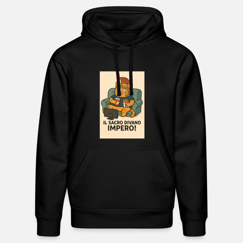 Sacro_divano_Impero - Stanley/Stella Unisex Bio-Hoodie DRUMMER  - Schwarz