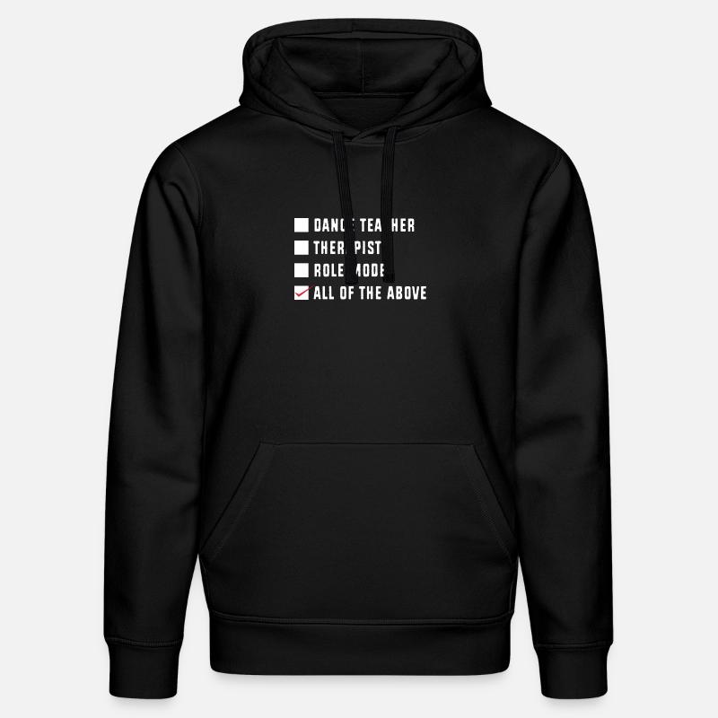 Tanzlehrer - Stanley/Stella Unisex Bio-Hoodie DRUMMER  - Schwarz