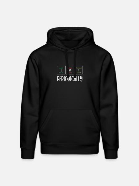 Periodic table - Stanley/Stella DRUMMER Unisex Organic Hoodie - black