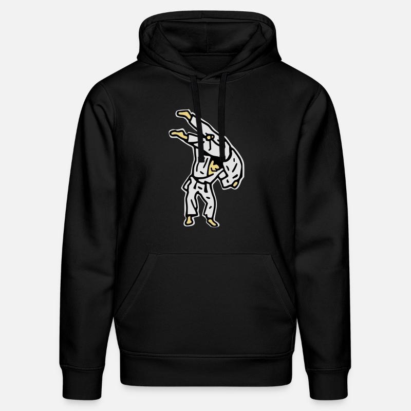 kata_guruma0 - Sweat à capuche bio DRUMMER Stanley/Stella Unisexe - noir