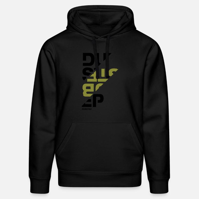 Dubstep tranches - Sweat à capuche bio DRUMMER Stanley/Stella Unisexe - noir