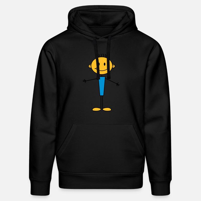 boy - Stanley/Stella Unisex Bio-Hoodie DRUMMER  - Schwarz