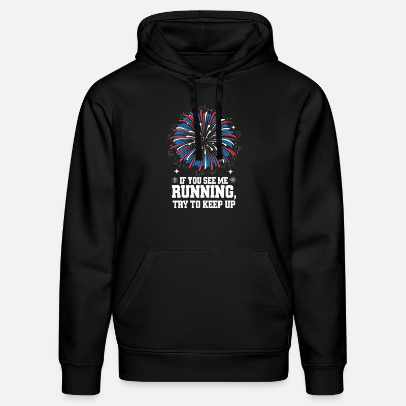 Pyrotechnics Fireworks Pyrotechnics - Stanley/Stella DRUMMER Unisex Organic Hoodie - black