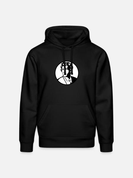 Heinrich Heine - Stanley/Stella Unisex Bio-Hoodie DRUMMER - Schwarz