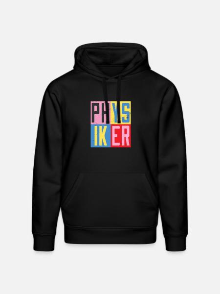 Physiker Design - Stanley/Stella Unisex Bio-Hoodie DRUMMER  - Schwarz
