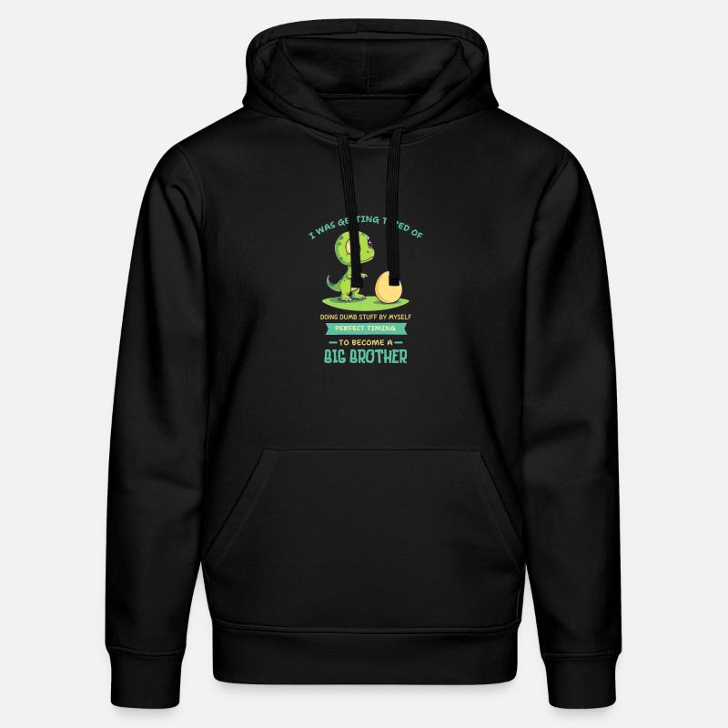 Grumpy Fussy Bold Text Logo - Sweat à capuche bio DRUMMER Stanley/Stella Unisexe - noir