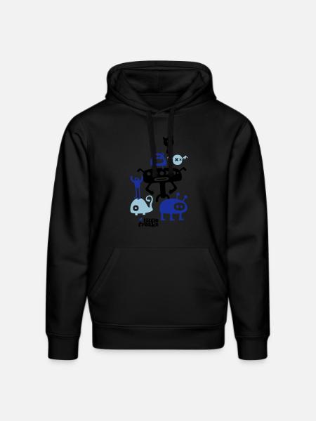 Little Freakz - Stanley/Stella DRUMMER Unisex Organic Hoodie - black
