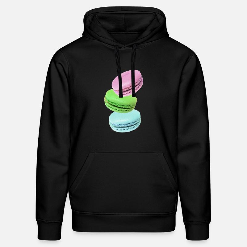 Macarons - Stanley/Stella Unisex Bio-Hoodie DRUMMER  - Schwarz
