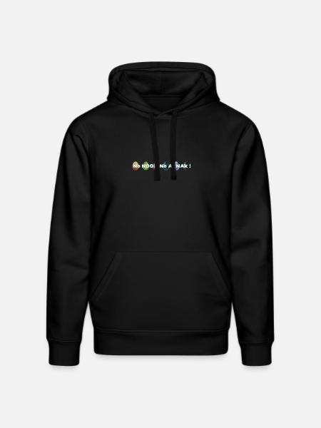 No Noob no arnak! - Stanley/Stella DRUMMER Unisex Organic Hoodie - black