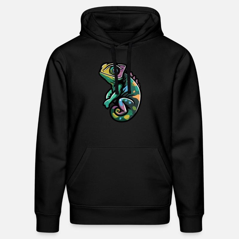 Chameleon Comic - Stanley/Stella Unisex Bio-Hoodie DRUMMER  - Schwarz