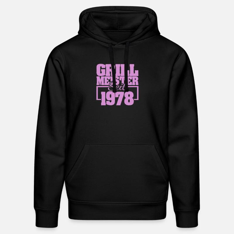 1978 - Sweat à capuche bio DRUMMER Stanley/Stella Unisexe - noir