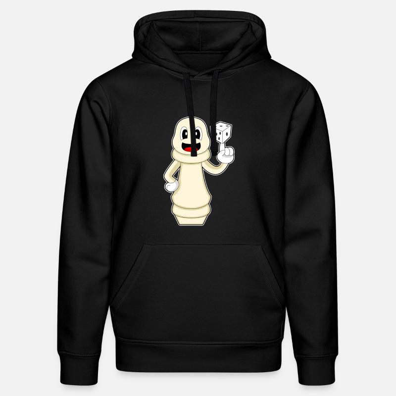 Schachfigur Bauer Schach - Stanley/Stella Unisex Bio-Hoodie DRUMMER - Schwarz