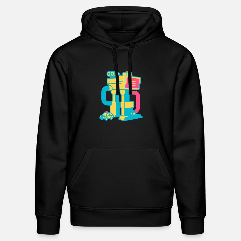 Ensemble de jouets Pop Art - Sweat à capuche bio DRUMMER Stanley/Stella Unisexe - noir