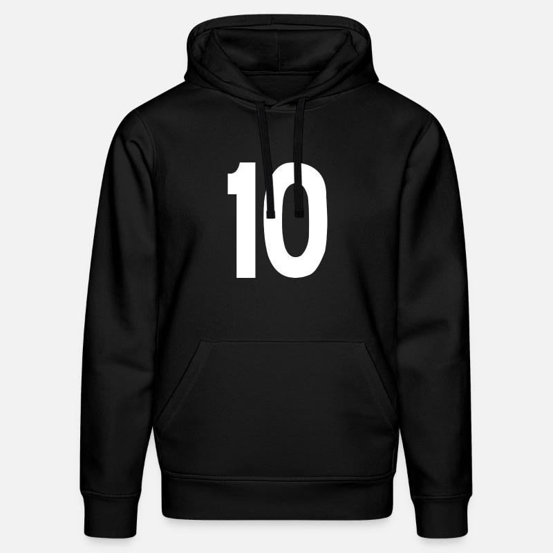 10 - Sweat à capuche bio DRUMMER Stanley/Stella Unisexe - noir