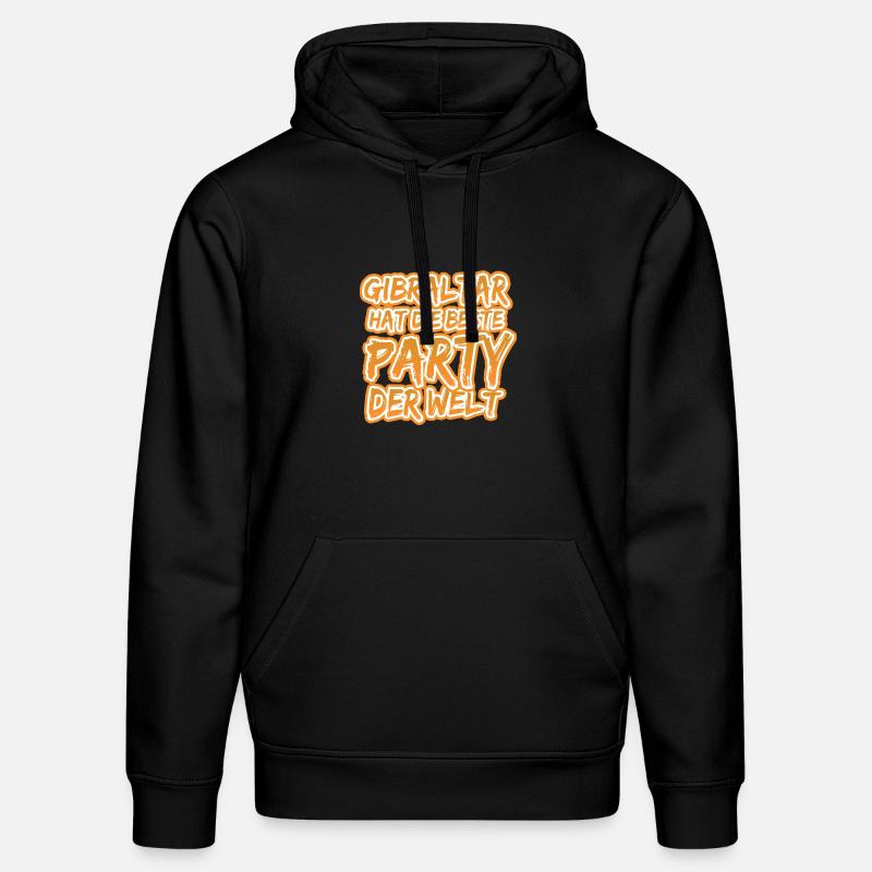 Gibraltar - Sweat à capuche bio DRUMMER Stanley/Stella Unisexe - noir