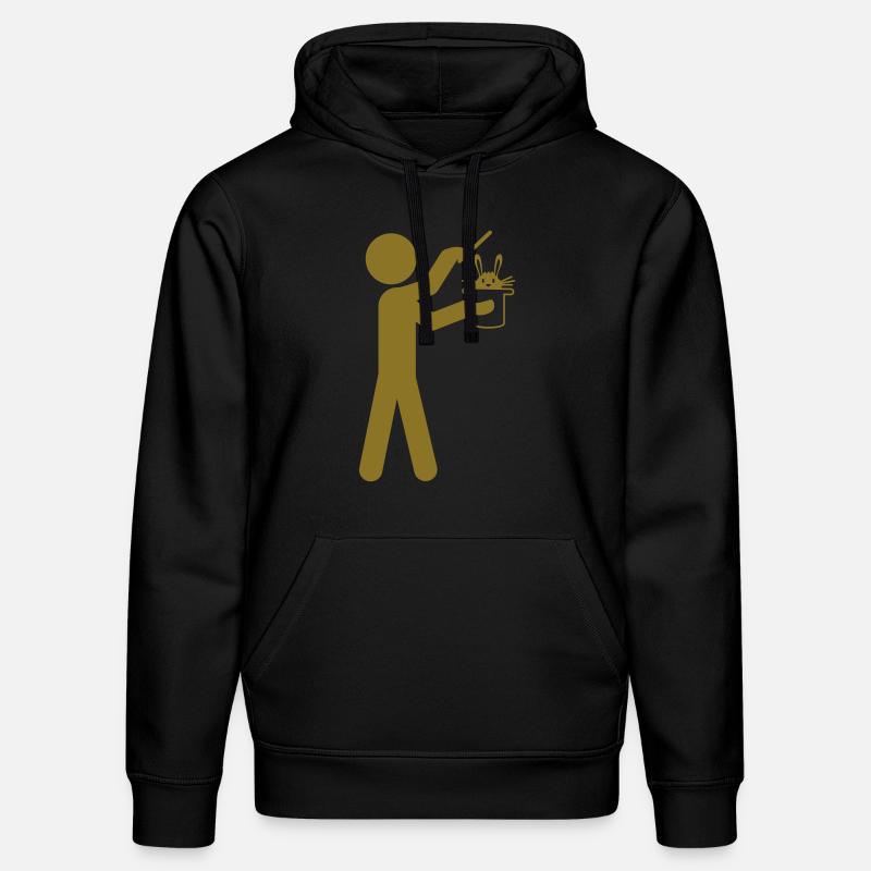 Magic - Sweat à capuche bio DRUMMER Stanley/Stella Unisexe - noir