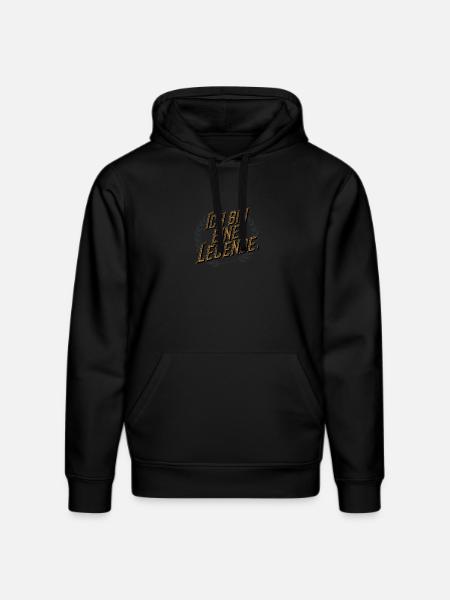 I'm a legend - Stanley/Stella DRUMMER Unisex Organic Hoodie - black