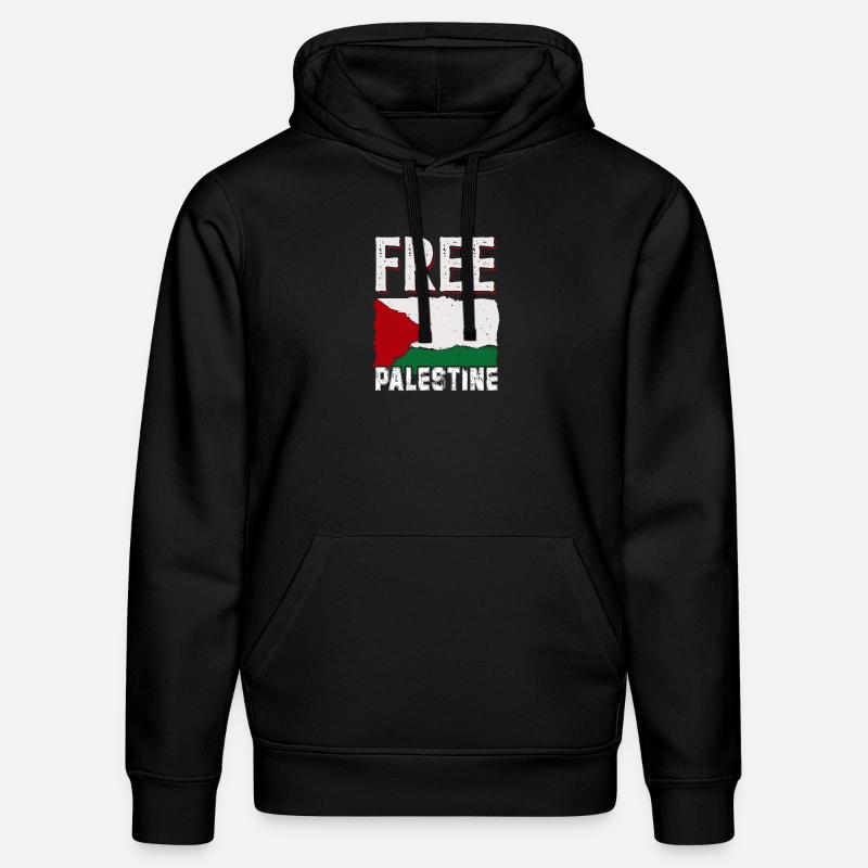 palestine - Sweat à capuche bio DRUMMER Stanley/Stella Unisexe - noir