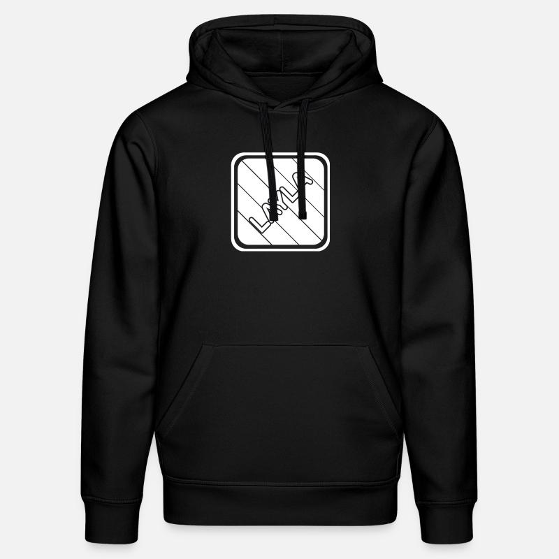 Cadeau pour Layla - Sweat à capuche bio DRUMMER Stanley/Stella Unisexe - noir