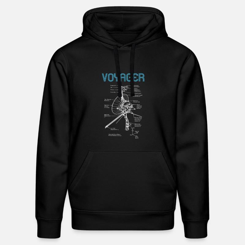 Voyager - Sweat à capuche bio DRUMMER Stanley/Stella Unisexe - noir
