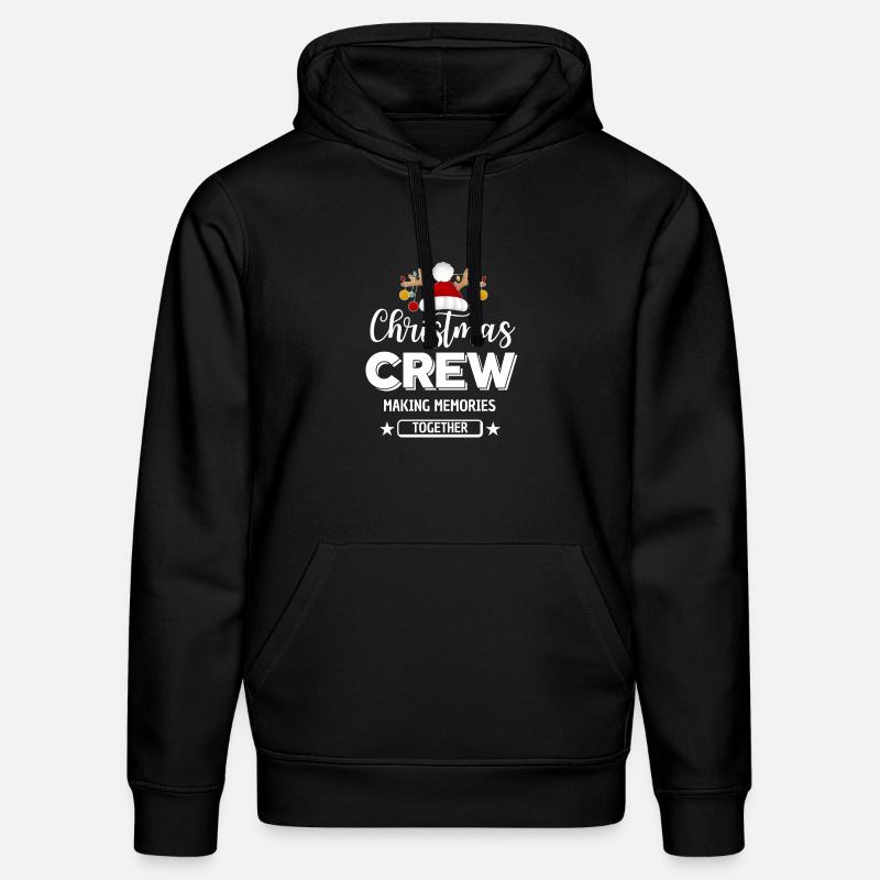 Équipage de Noël, Épouser Noël - Sweat à capuche bio DRUMMER Stanley/Stella Unisexe - noir