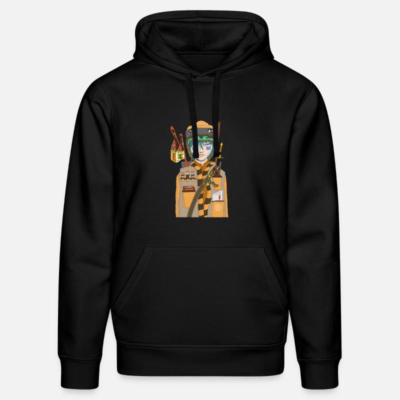 Collectionneur de maison - Sweat à capuche bio DRUMMER Stanley/Stella Unisexe - noir