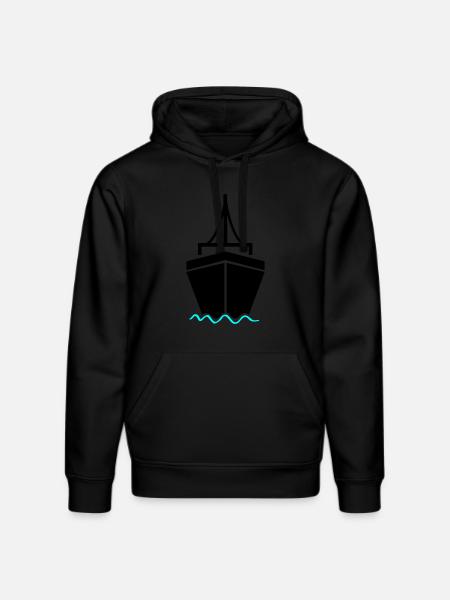 Ship 2 - Stanley/Stella DRUMMER Unisex Organic Hoodie - black