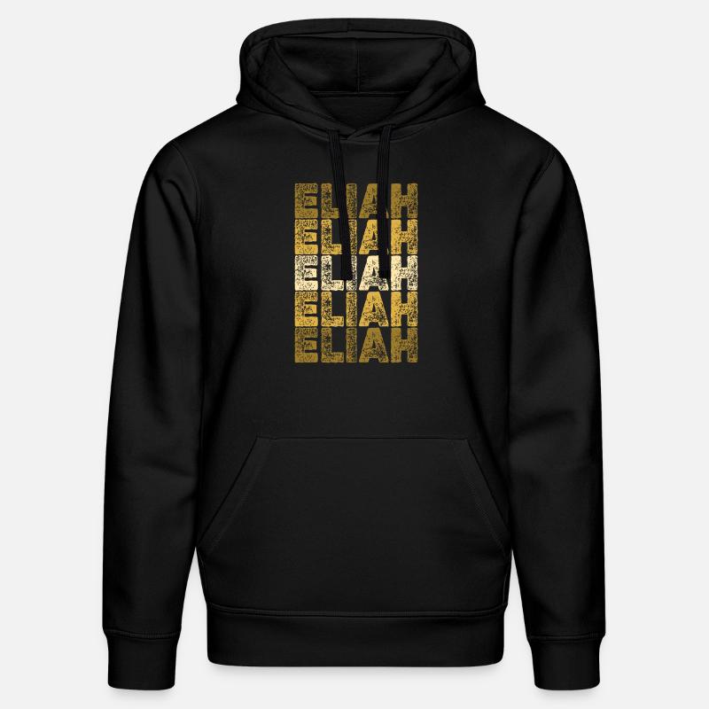 Racines Elijah - Sweat à capuche bio DRUMMER Stanley/Stella Unisexe - noir