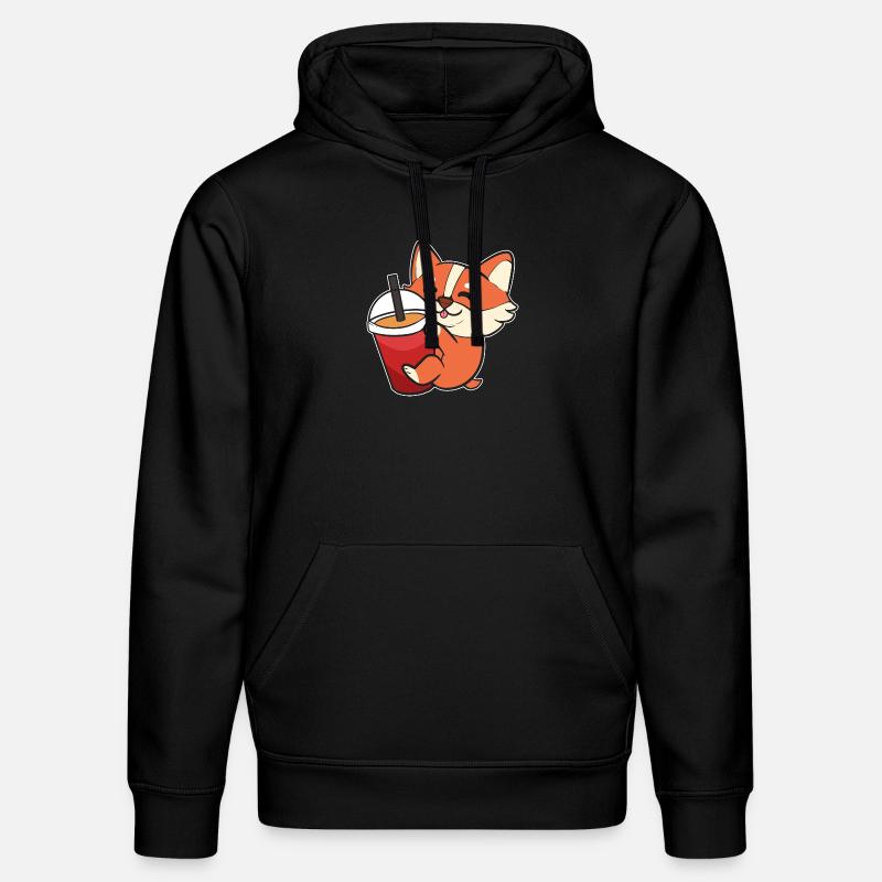 Corgi - Stanley/Stella Unisex Bio-Hoodie DRUMMER  - Schwarz
