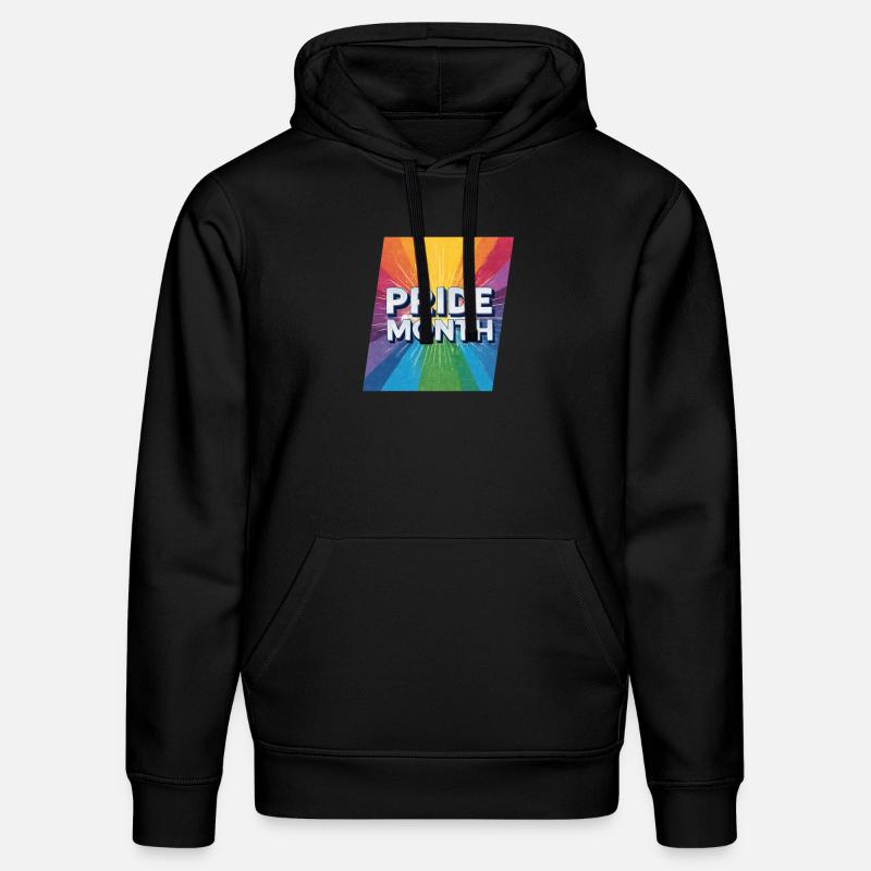 Mois de la fierté LGBTQ - Sweat à capuche bio DRUMMER Stanley/Stella Unisexe - noir