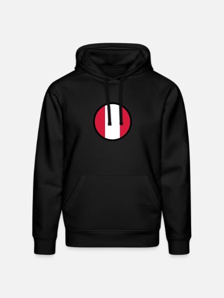 Under The Sign Of Peru - Stanley/Stella DRUMMER Unisex Organic Hoodie - black
