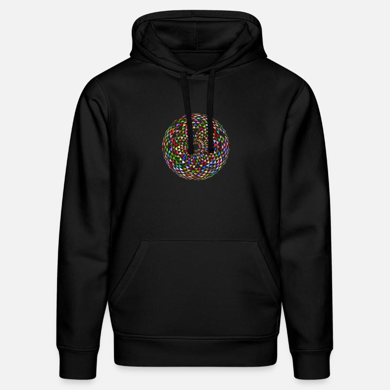 Mandala - Sweat à capuche bio DRUMMER Stanley/Stella Unisexe - noir