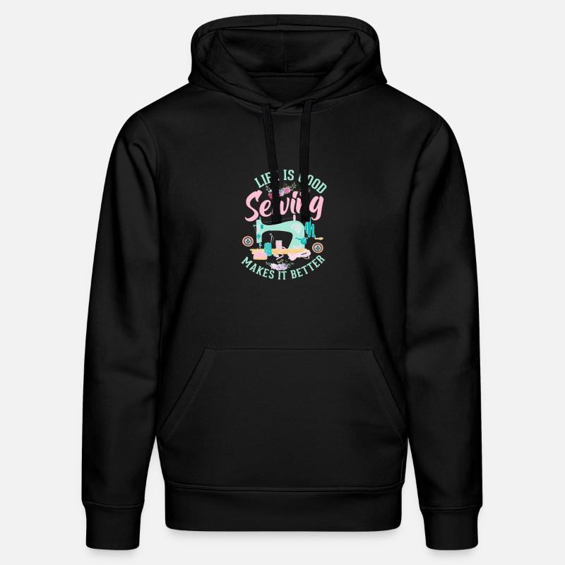 Couture - Sweat à capuche bio DRUMMER Stanley/Stella Unisexe - noir