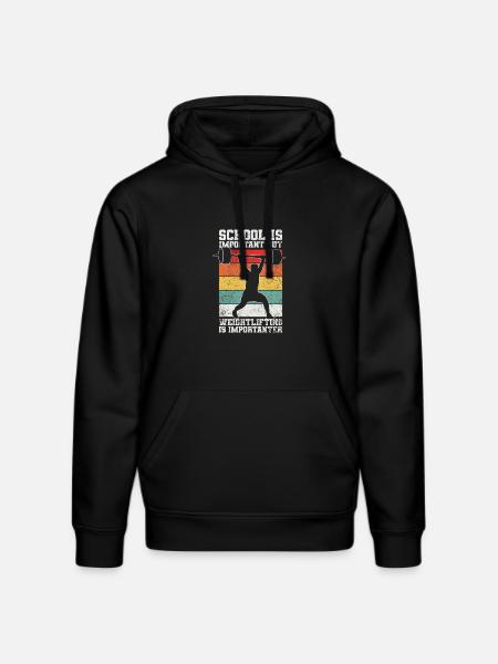 Gewichtheben - Stanley/Stella Unisex Bio-Hoodie DRUMMER  - Schwarz