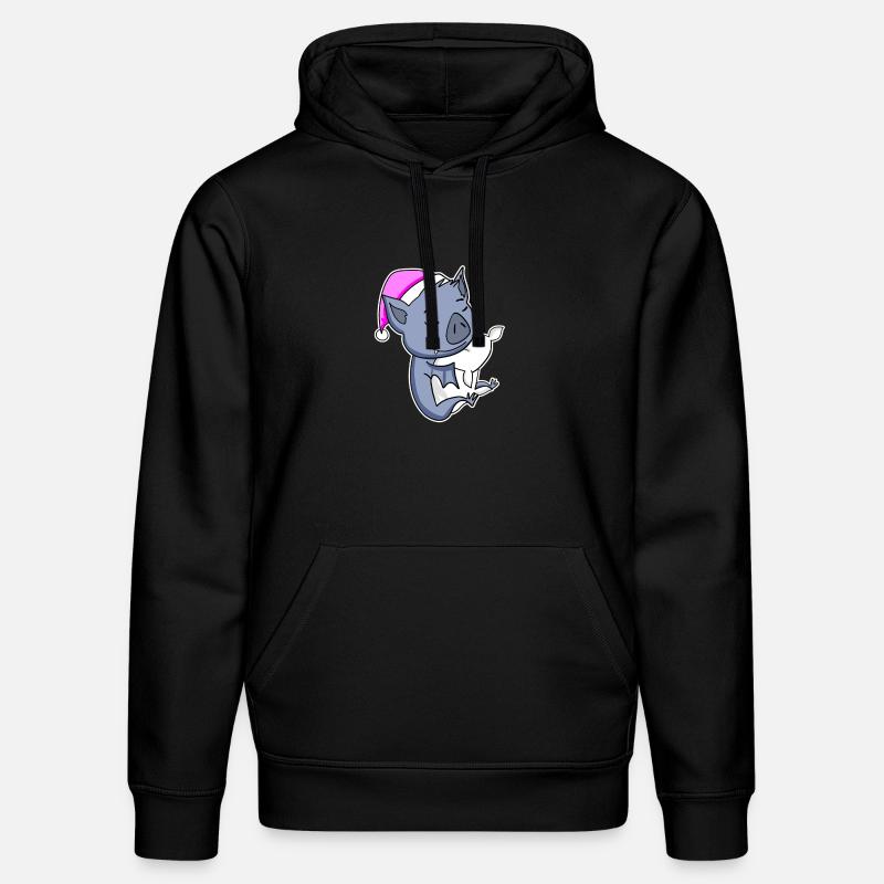 Chauve-souris - Sweat à capuche bio DRUMMER Stanley/Stella Unisexe - noir