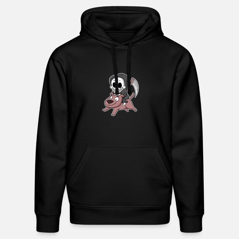 Sensenmann Hund - Stanley/Stella Unisex Bio-Hoodie DRUMMER  - Schwarz