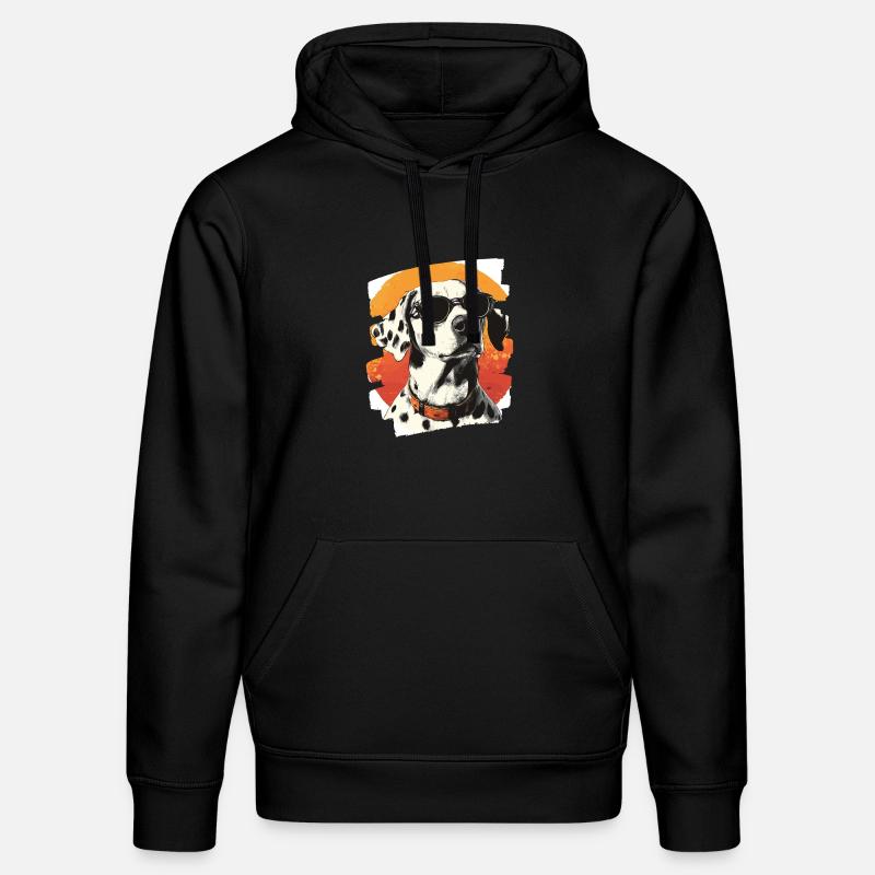 Dalmate - Sweat à capuche bio DRUMMER Stanley/Stella Unisexe - noir