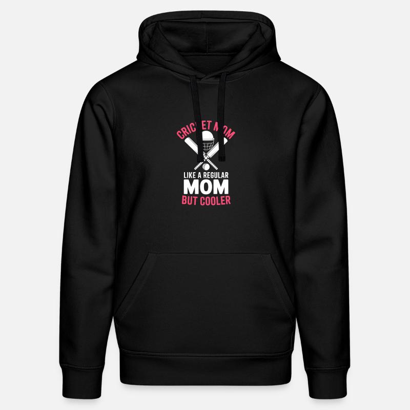 Cricket disant maman drôle Cricket cadeau - Sweat à capuche bio DRUMMER Stanley/Stella Unisexe - noir