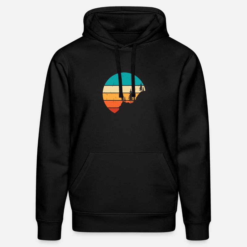 Wandern Wanderer Bergsteiger Geschenk - Stanley/Stella Unisex Bio-Hoodie DRUMMER - Schwarz