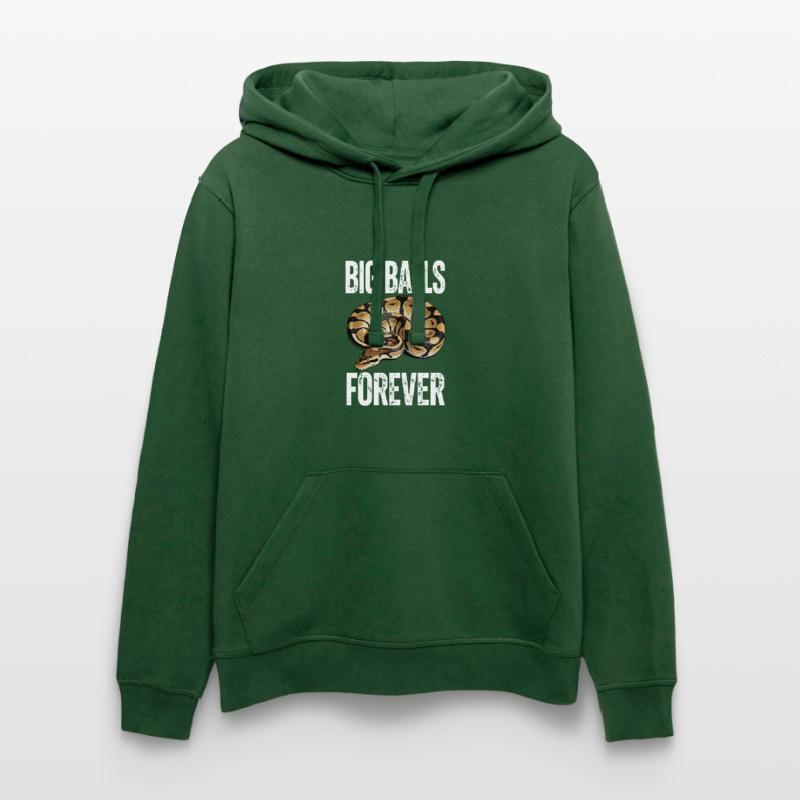 Python roi Serpents Amateurs de terrarium Python Sweat à capuche bio DRUMMER Stanley/Stella Unisexe